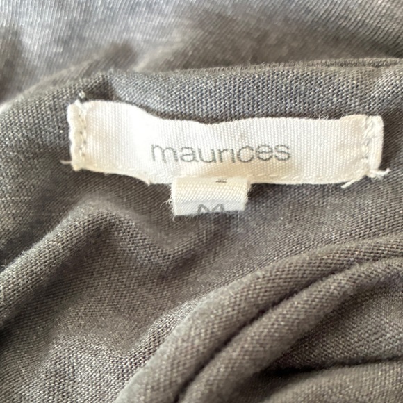 Maurices Charcoal Tee with Tan Whiskey Graphic Size M - Picture 6 of 7